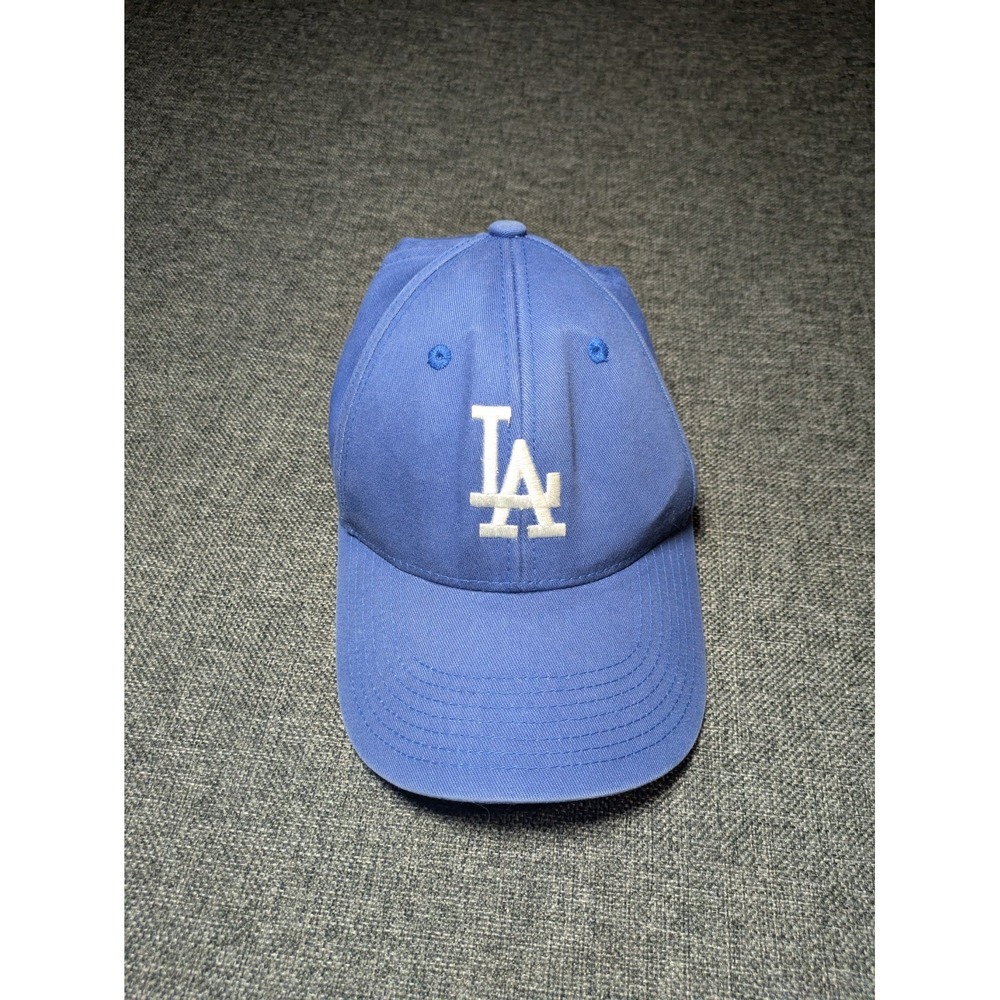 47 Brand LA Dodgers Clean Up Hat Blue Adjustable Strapback MLB Kids Cap